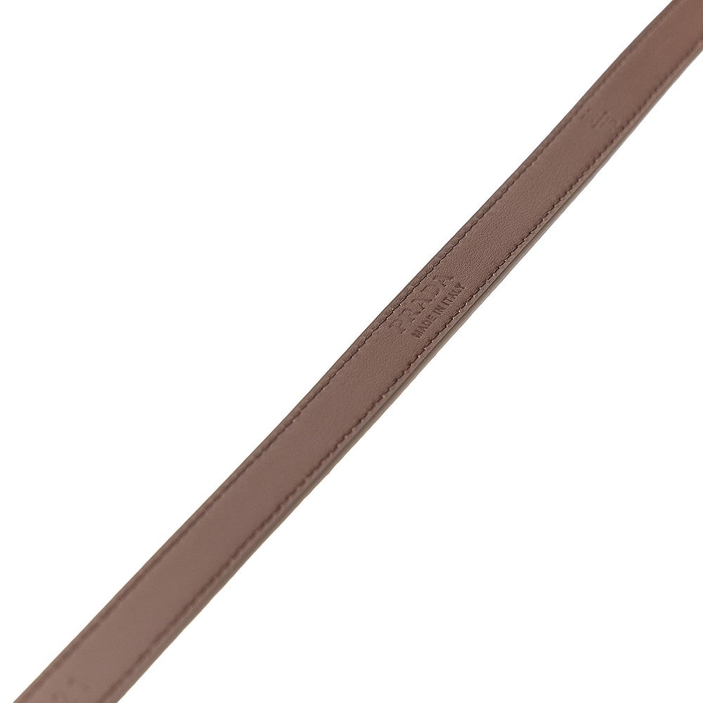 Cintura sottile in pelle scamosciata