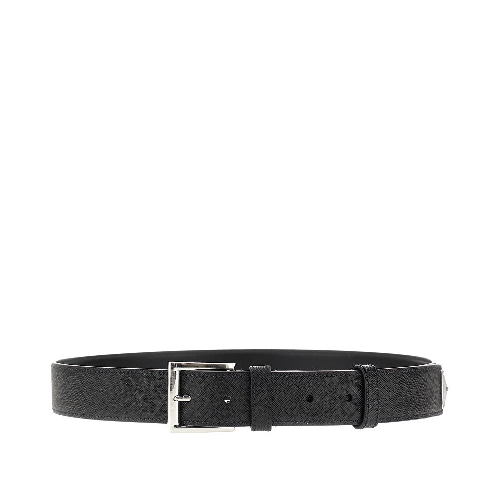 Cintura in pelle Saffiano