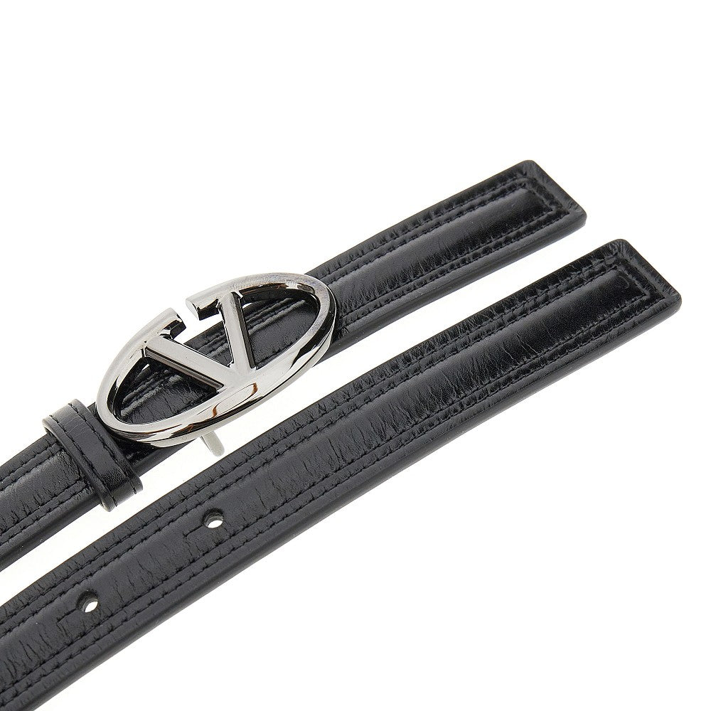 'VLogo The Bold Edition' leather belt