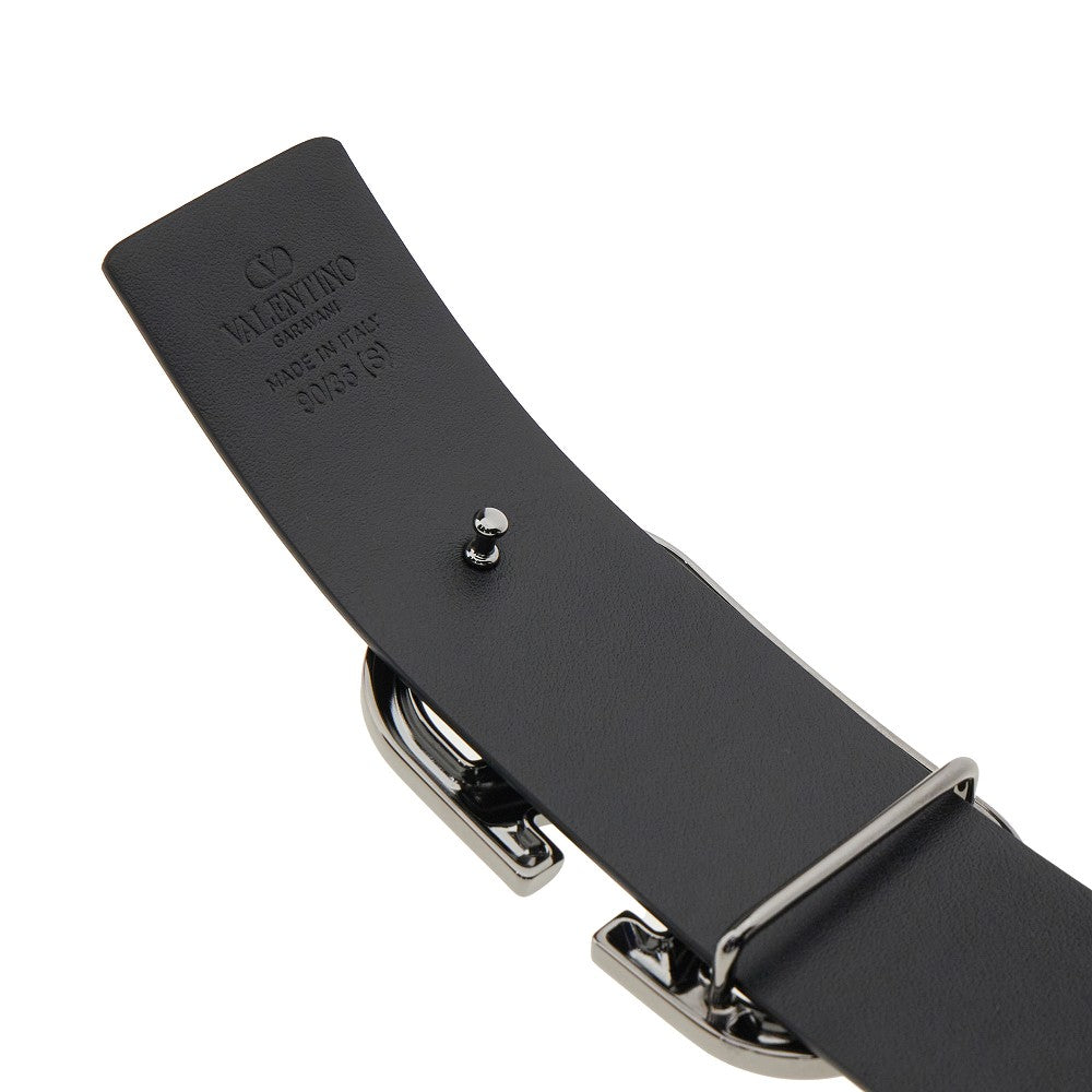 'VLogo Signature' leather belt