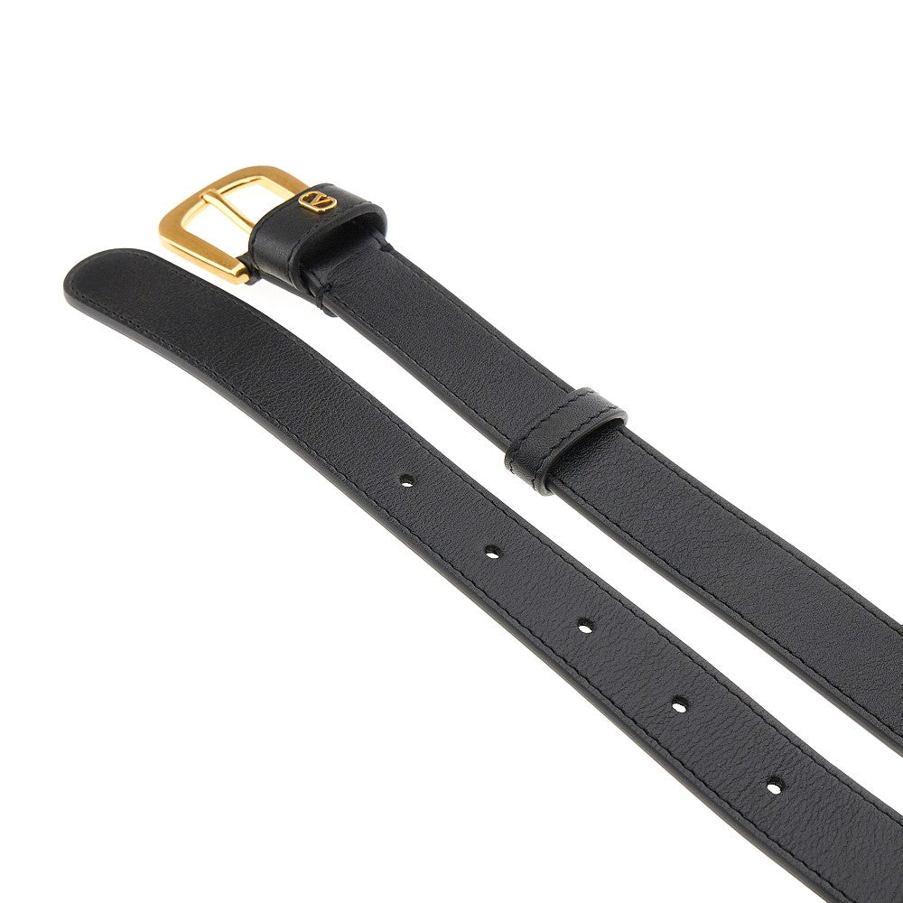 'VLogo Signature' leather belt
