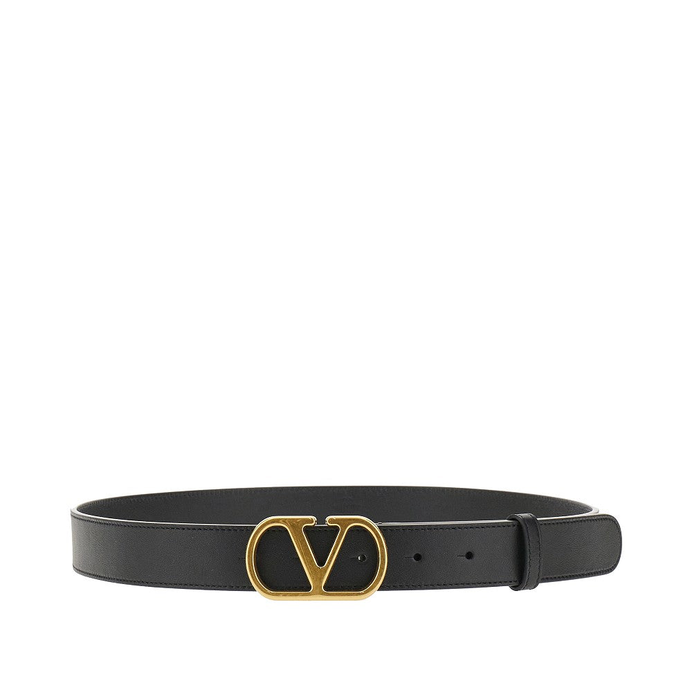 'VLogo Signature' leather belt