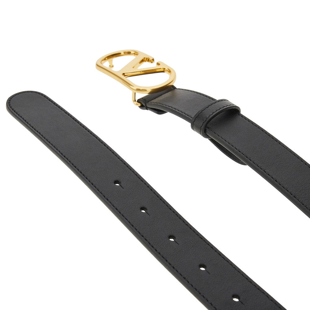'VLogo Signature' leather belt