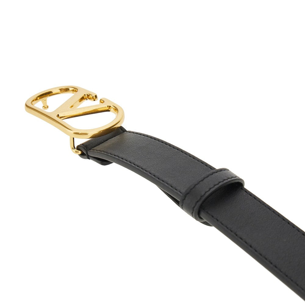 'VLogo Signature' leather belt