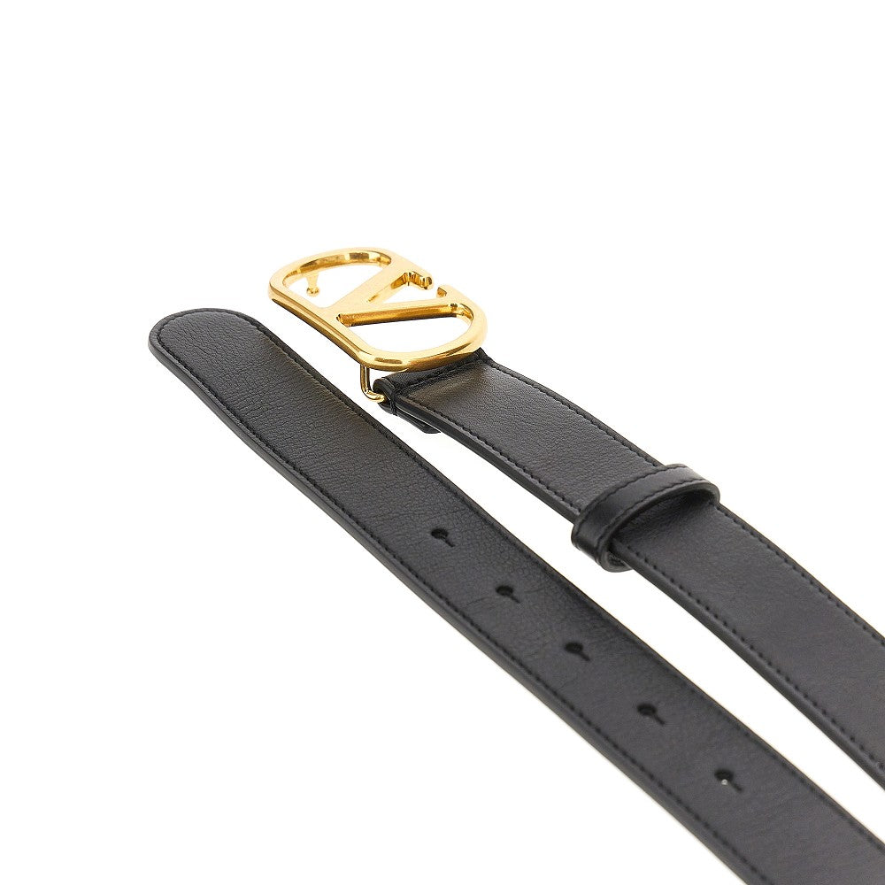 'VLogo Signature' leather belt