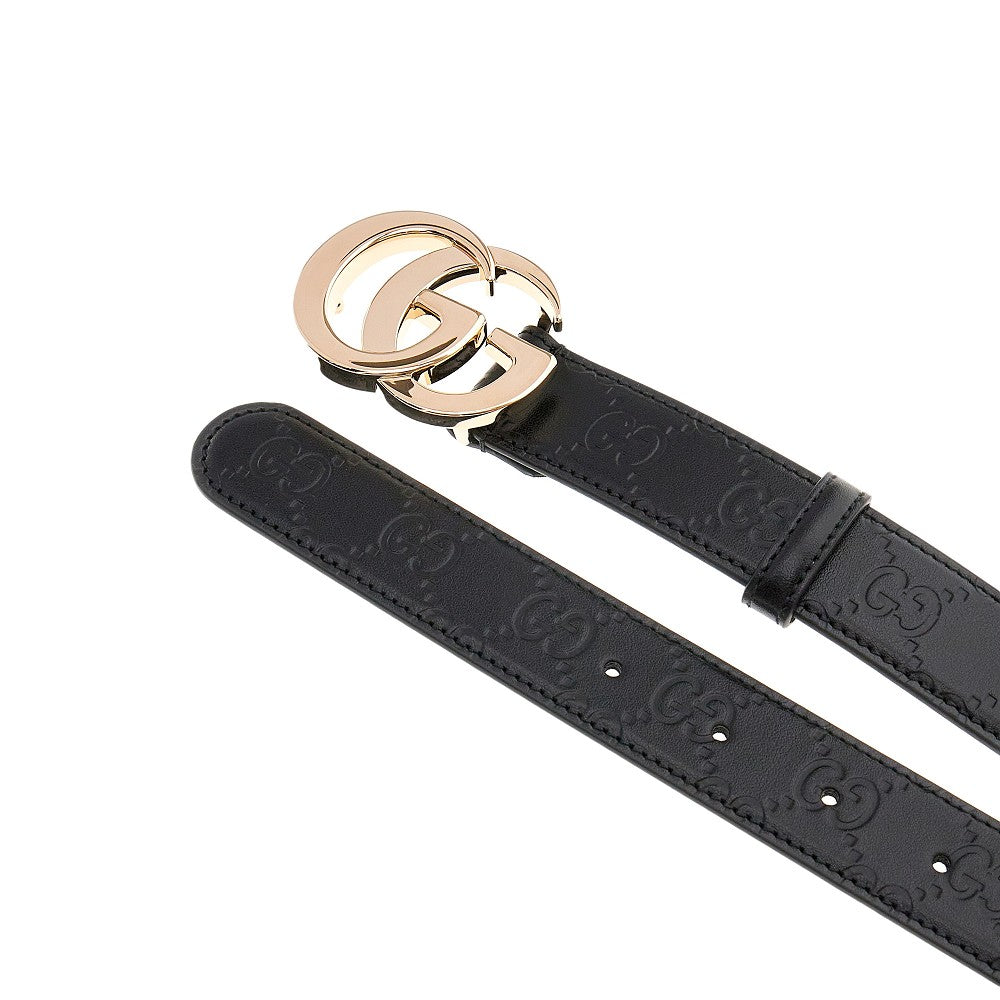 Cintura 'GG Milano' in pelle