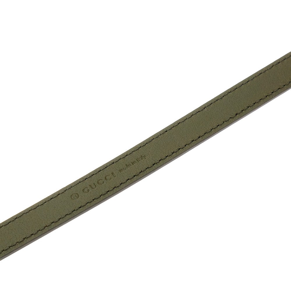 'GG Milano' slim leather belt