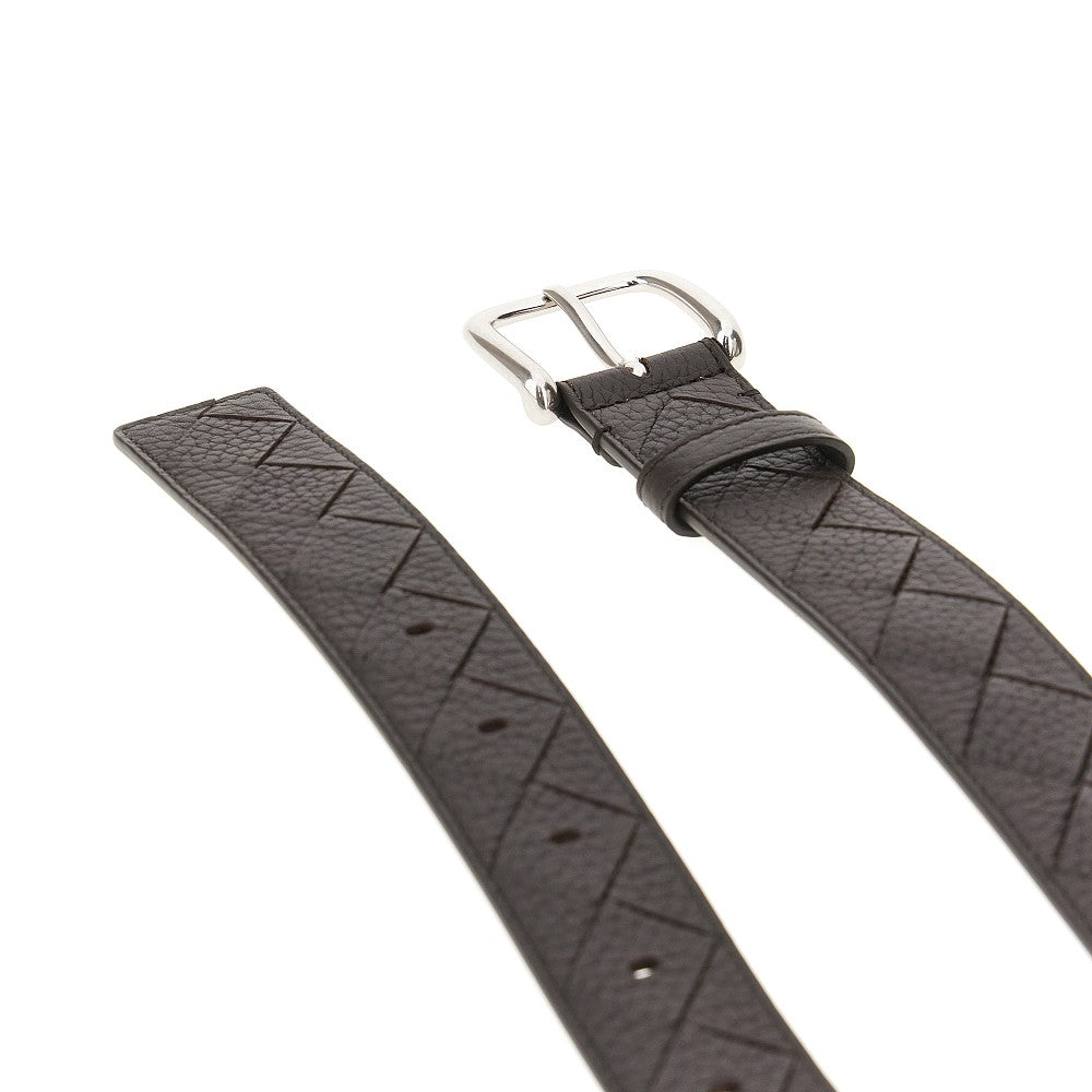 'Taurillon' leather belt