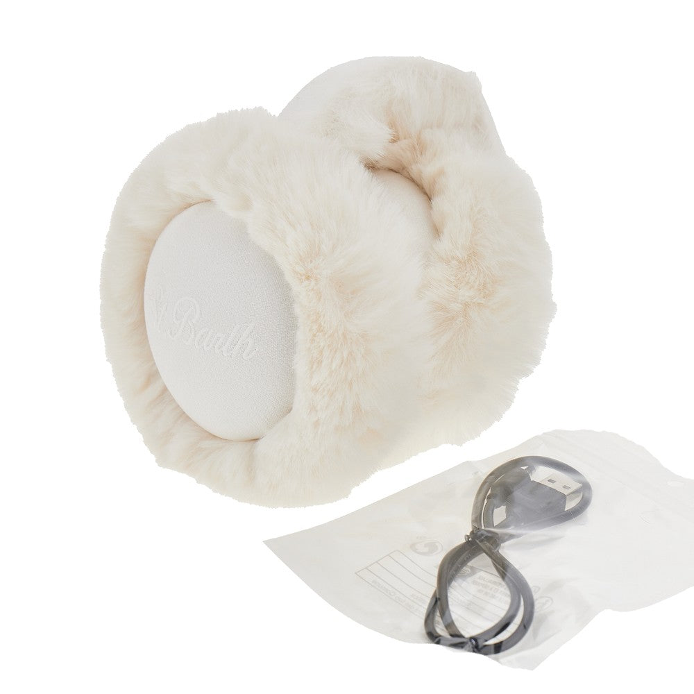 Faux fur wireless earmuffs