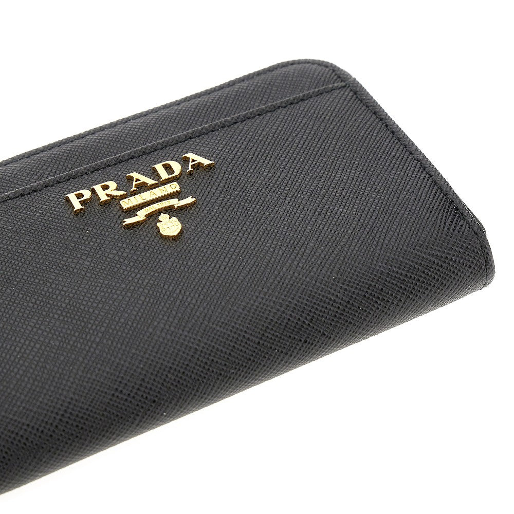Pouch portachiavi in pelle Saffiano