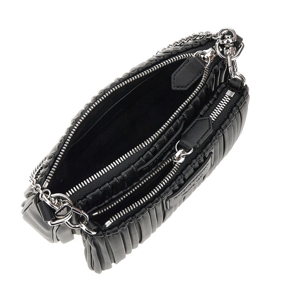 Mini bag doppia in ecopelle ASV