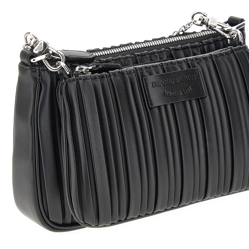 Mini bag doppia in ecopelle ASV