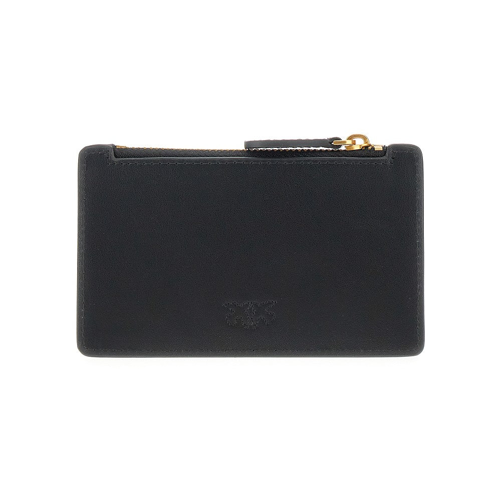 'Love Birds' leather cardholder