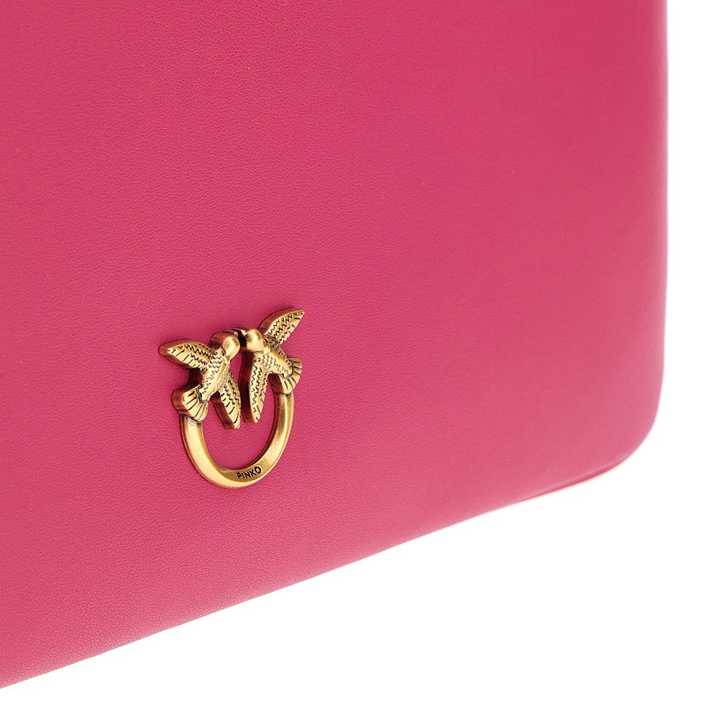 Pochette Flat Classic in pelle