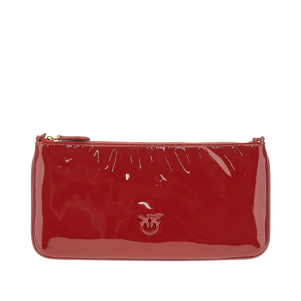 Pochette in finta pelle verniciata