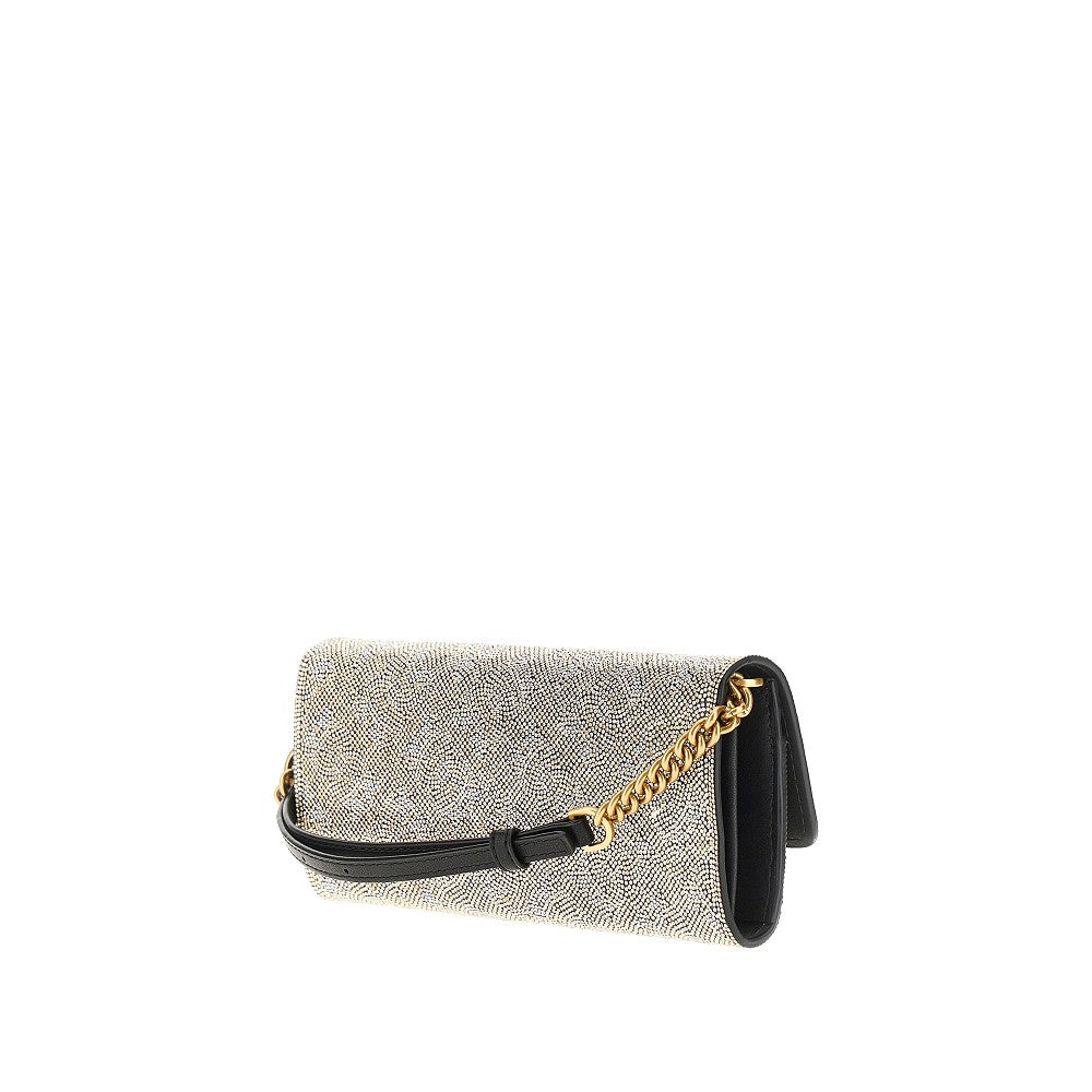 'Love Birds' clutch wallet whit rhinestone