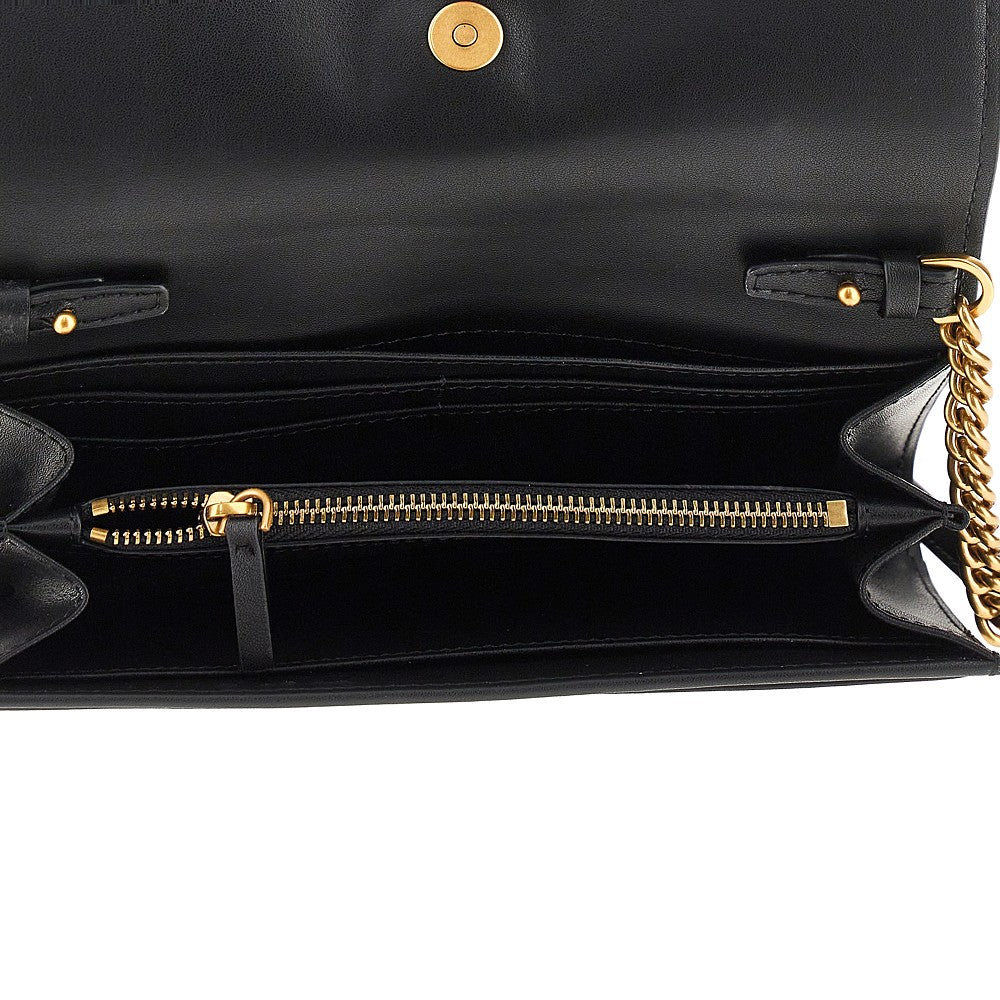 'Love Birds' clutch wallet whit rhinestone