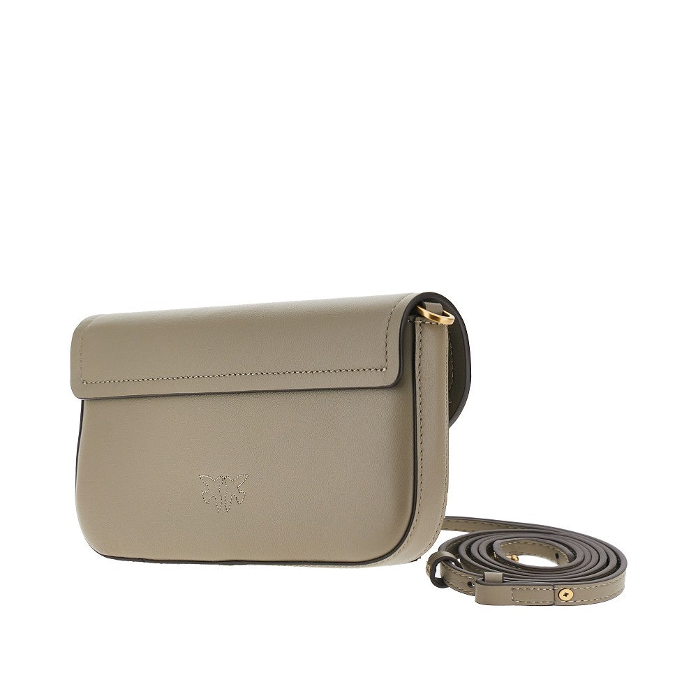 'Saddle Flat' leather pouch