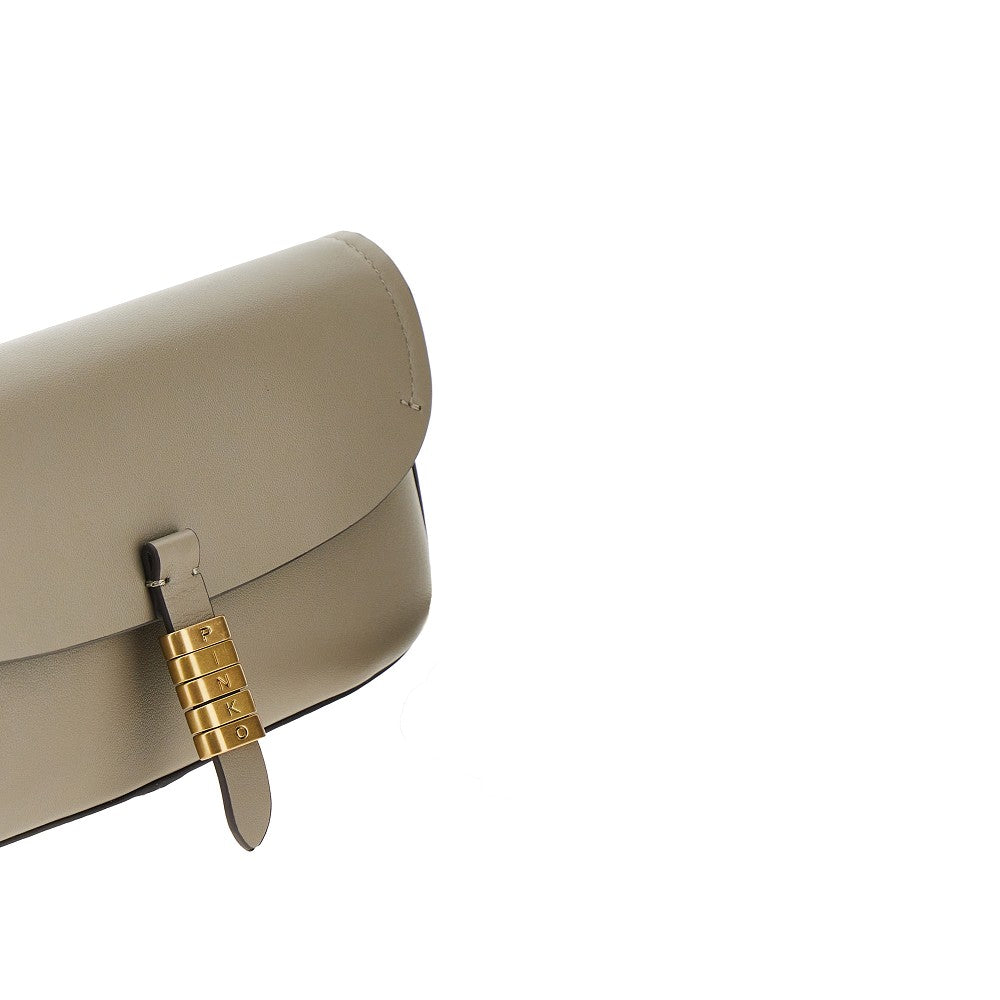 'Saddle Flat' leather pouch