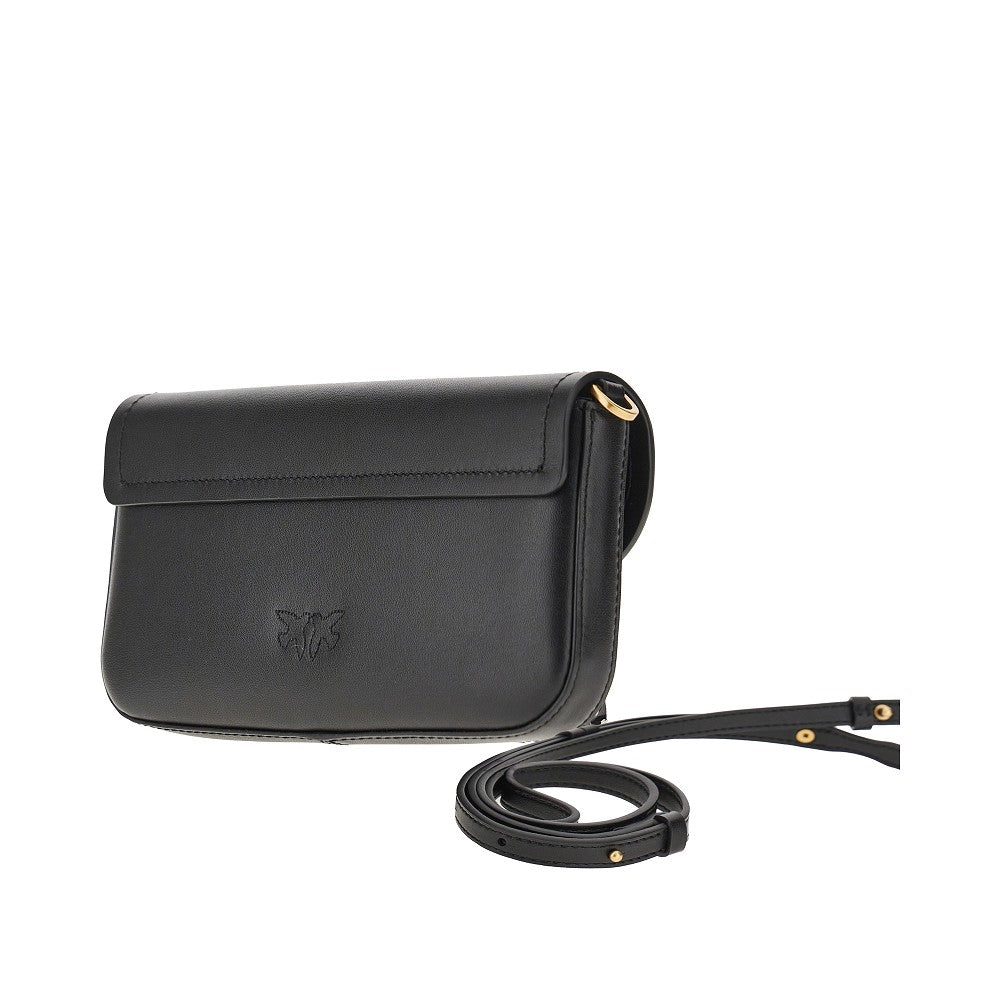 'Saddle Flat' leather pouch