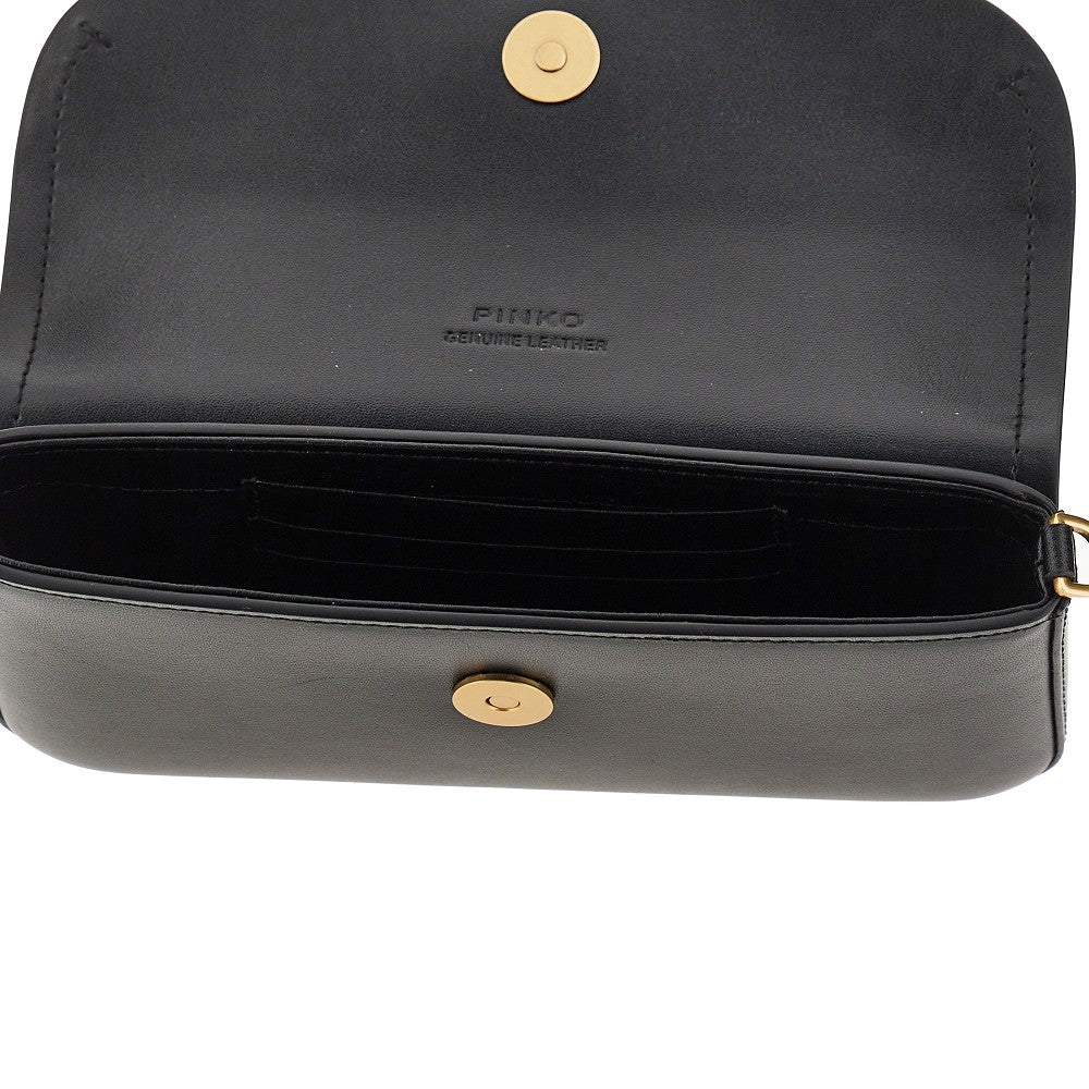 'Saddle Flat' leather pouch