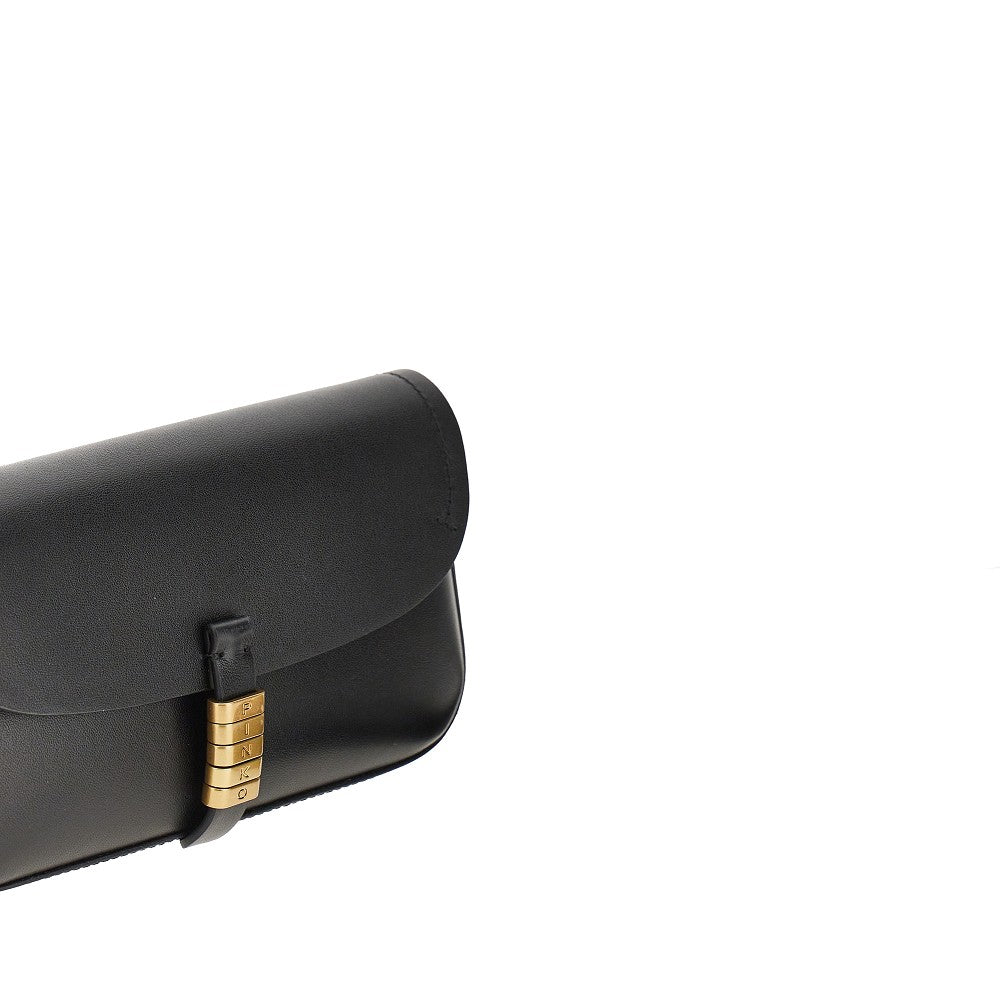 'Saddle Flat' leather pouch