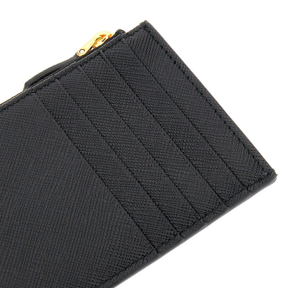 Pouch portacarte in pelle Saffiano