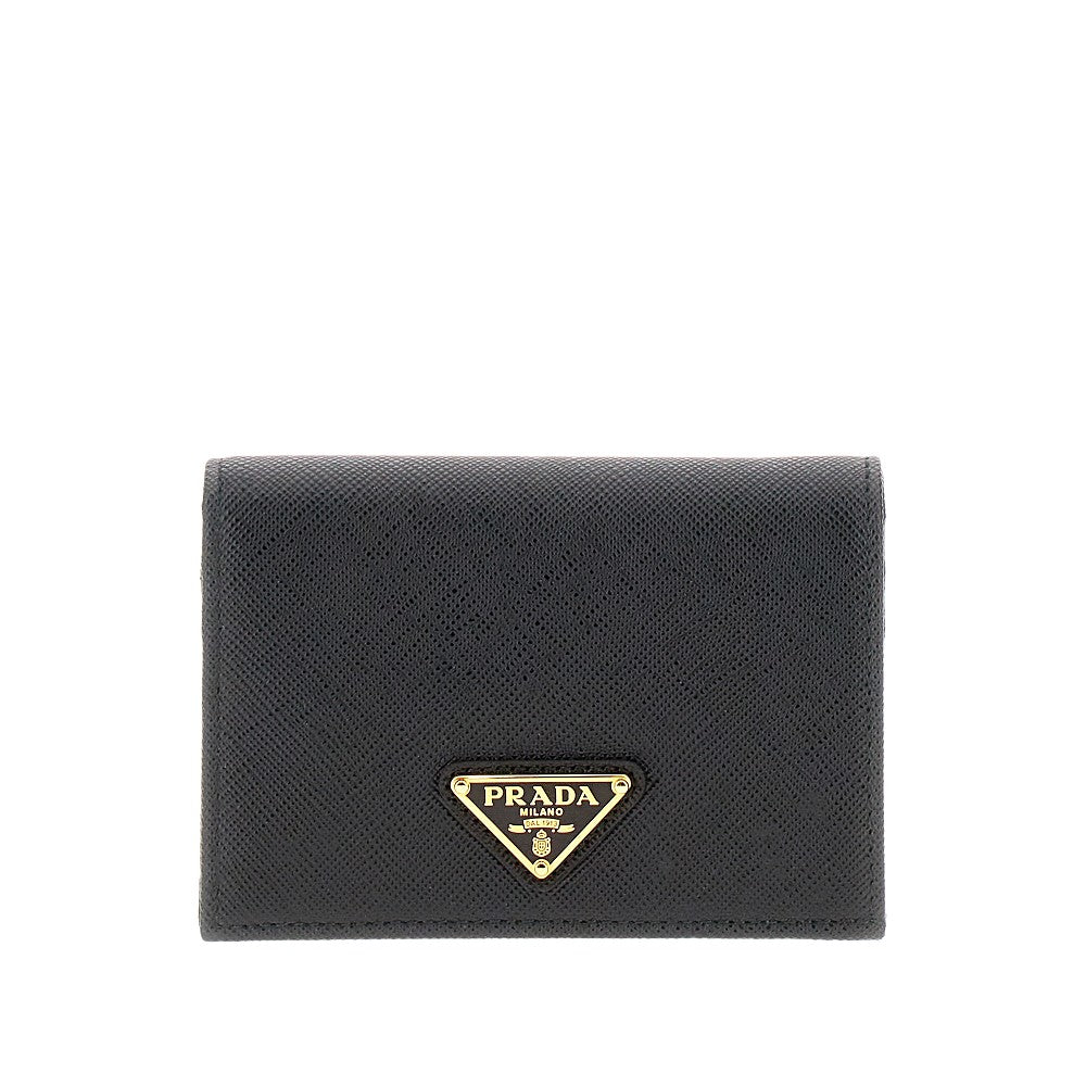 Saffiano leather small wallet