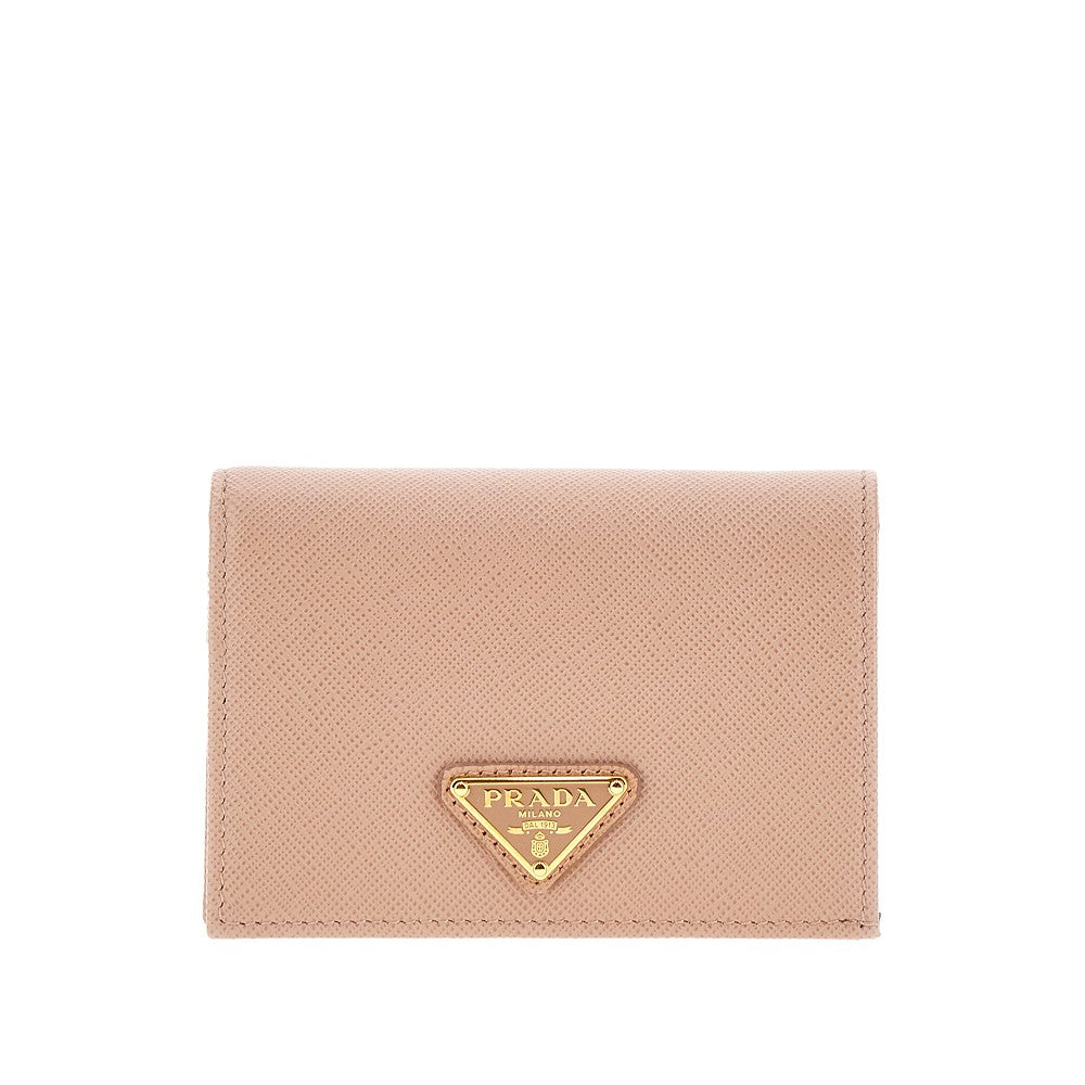 Saffiano leather small wallet