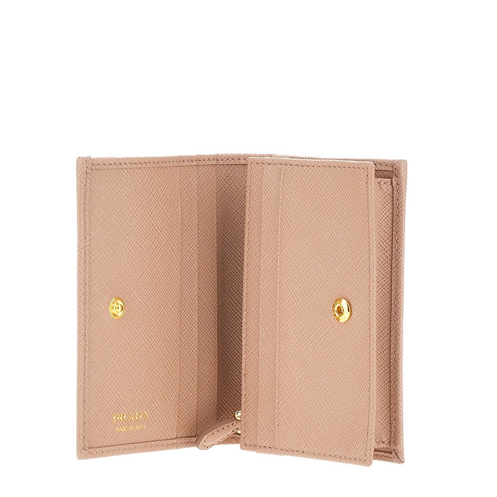 Saffiano leather small wallet