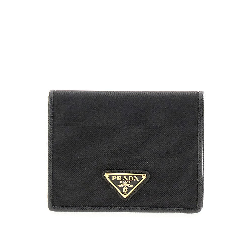 Re-Nylon bi-fold wallet