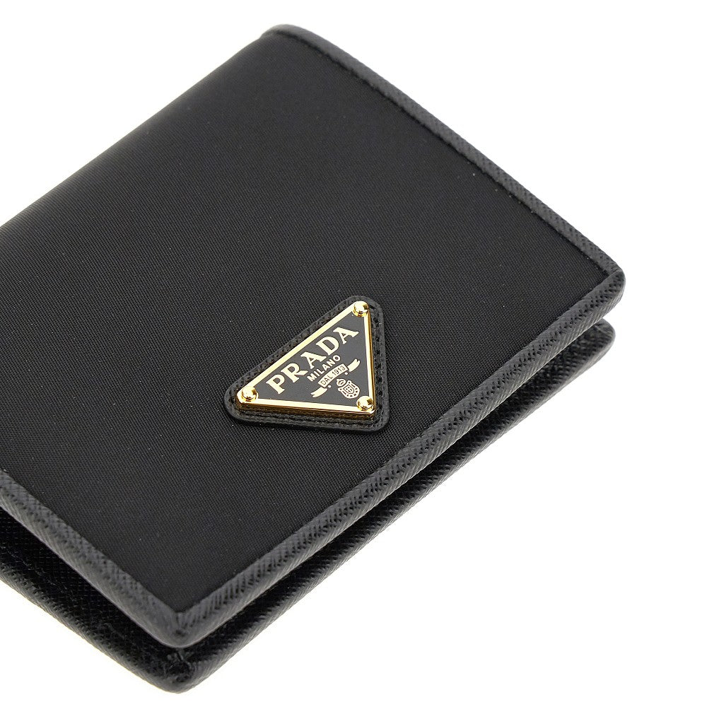 Re-Nylon bi-fold wallet