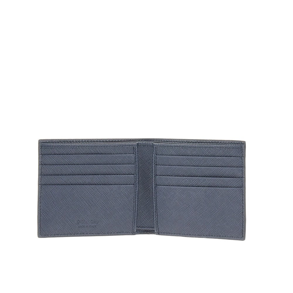 Saffiano leather bi-fold wallet