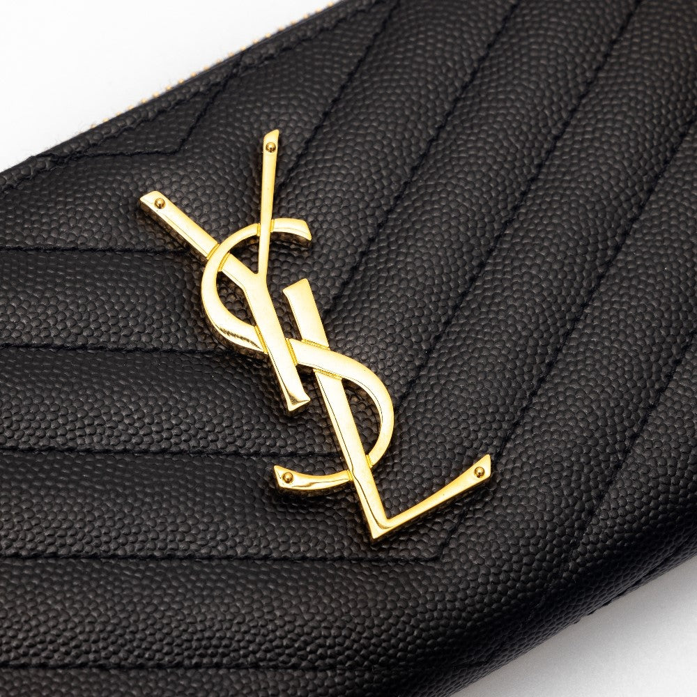 Portafoglio zip-around 'Cassandre' in pelle