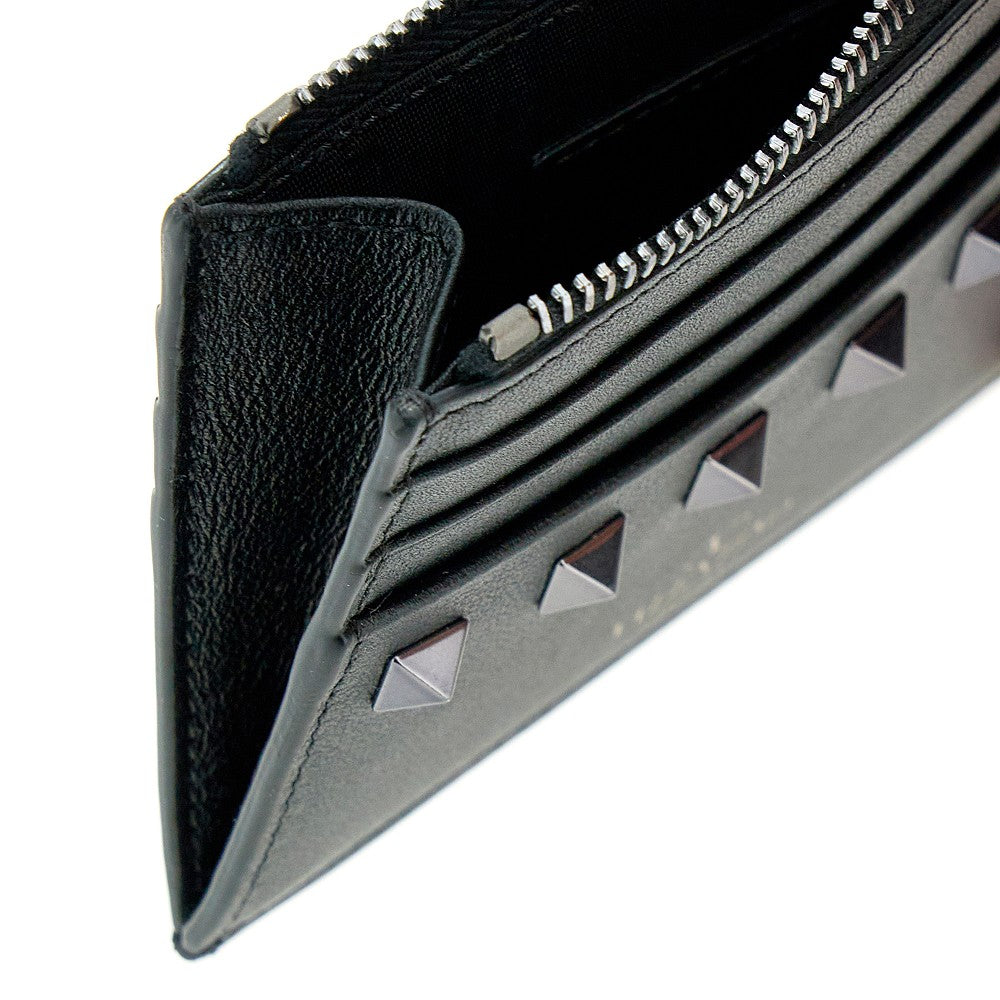 Portacarte in pelle 'Rockstud'