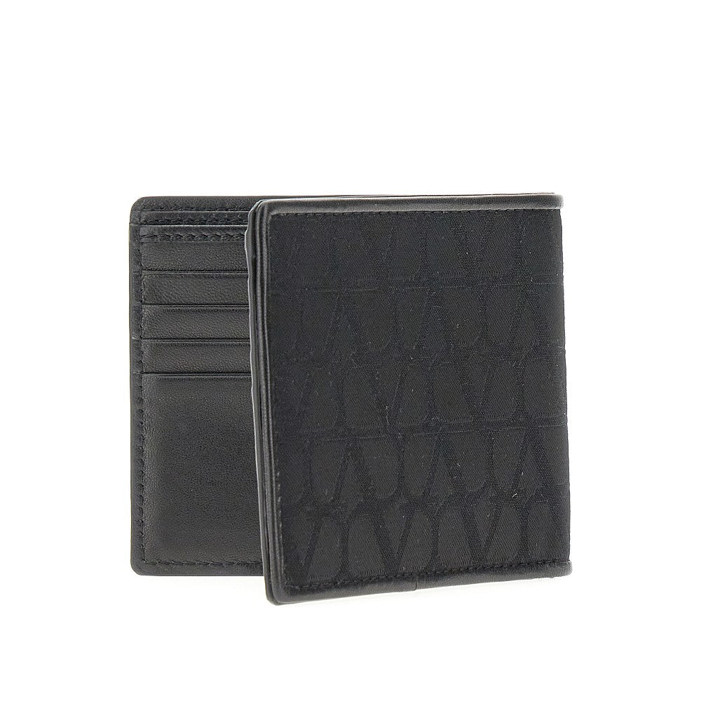 Toile Iconographe fabric bi-fold wallet