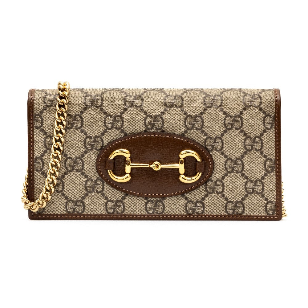 Gucci Horsebit 1955 wallet with chain