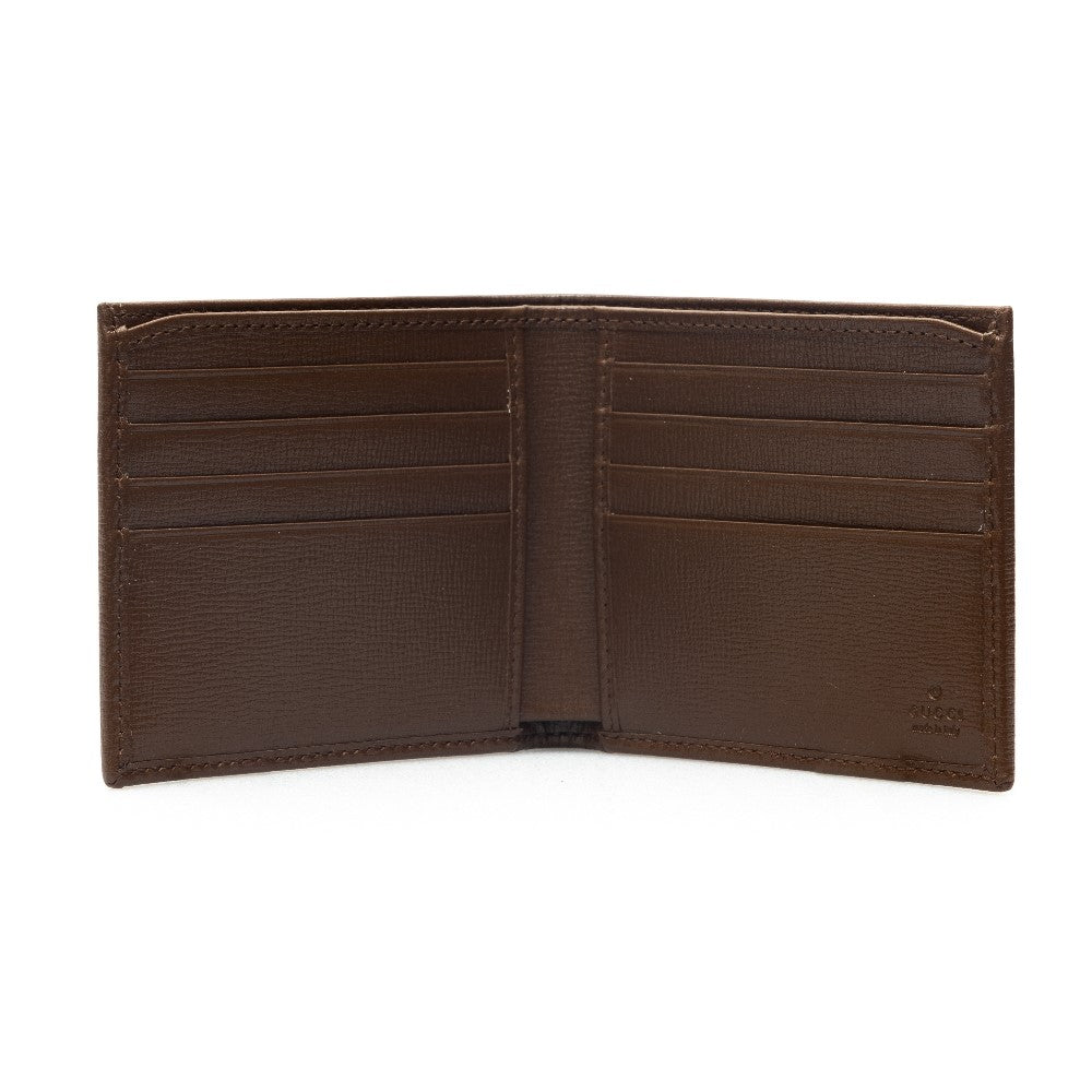 Portafoglio bi-fold in tessuto GG Supreme