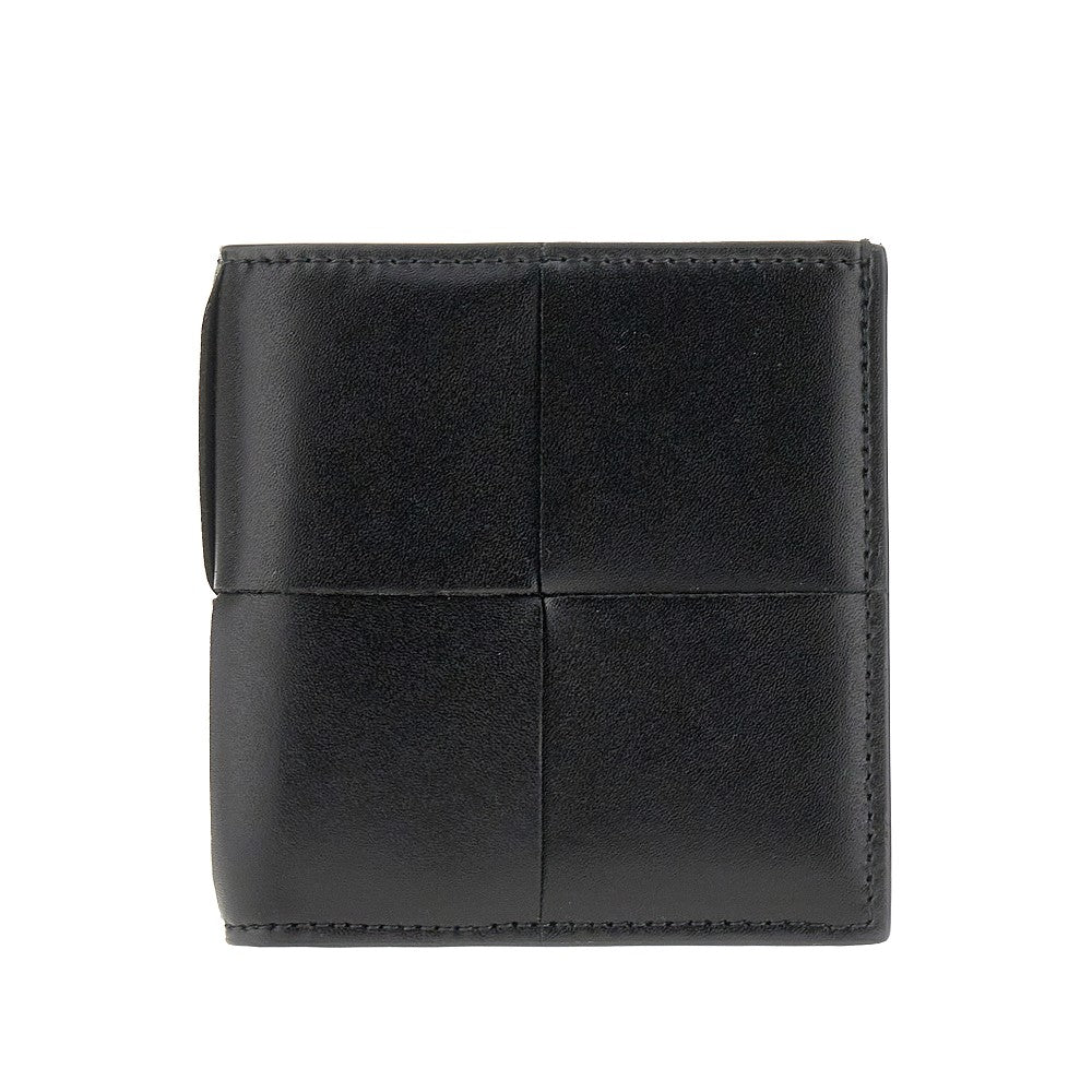 Intreccio leather bi-fold wallet