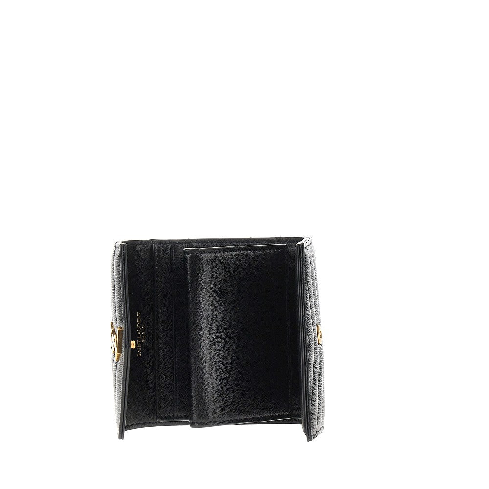 'Cassandre' leather multi-folded wallet