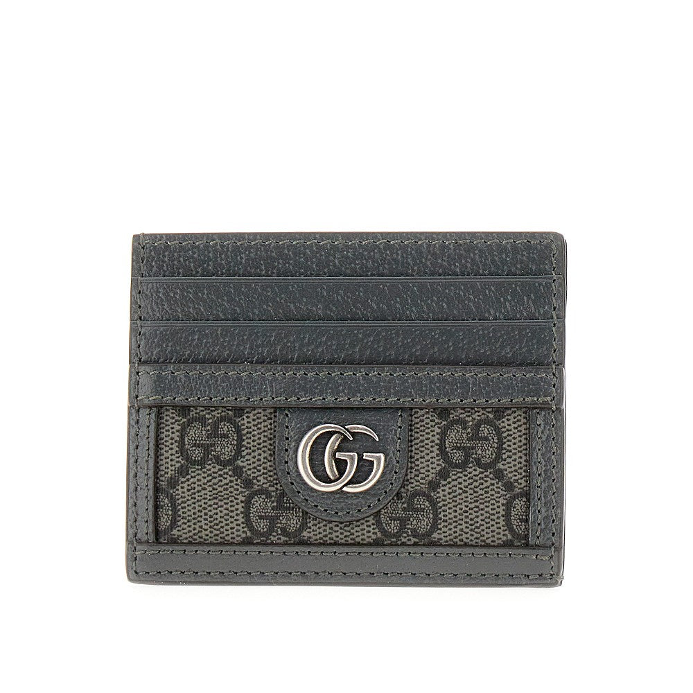 GG Supreme and leather 'Ophidia' cardholder
