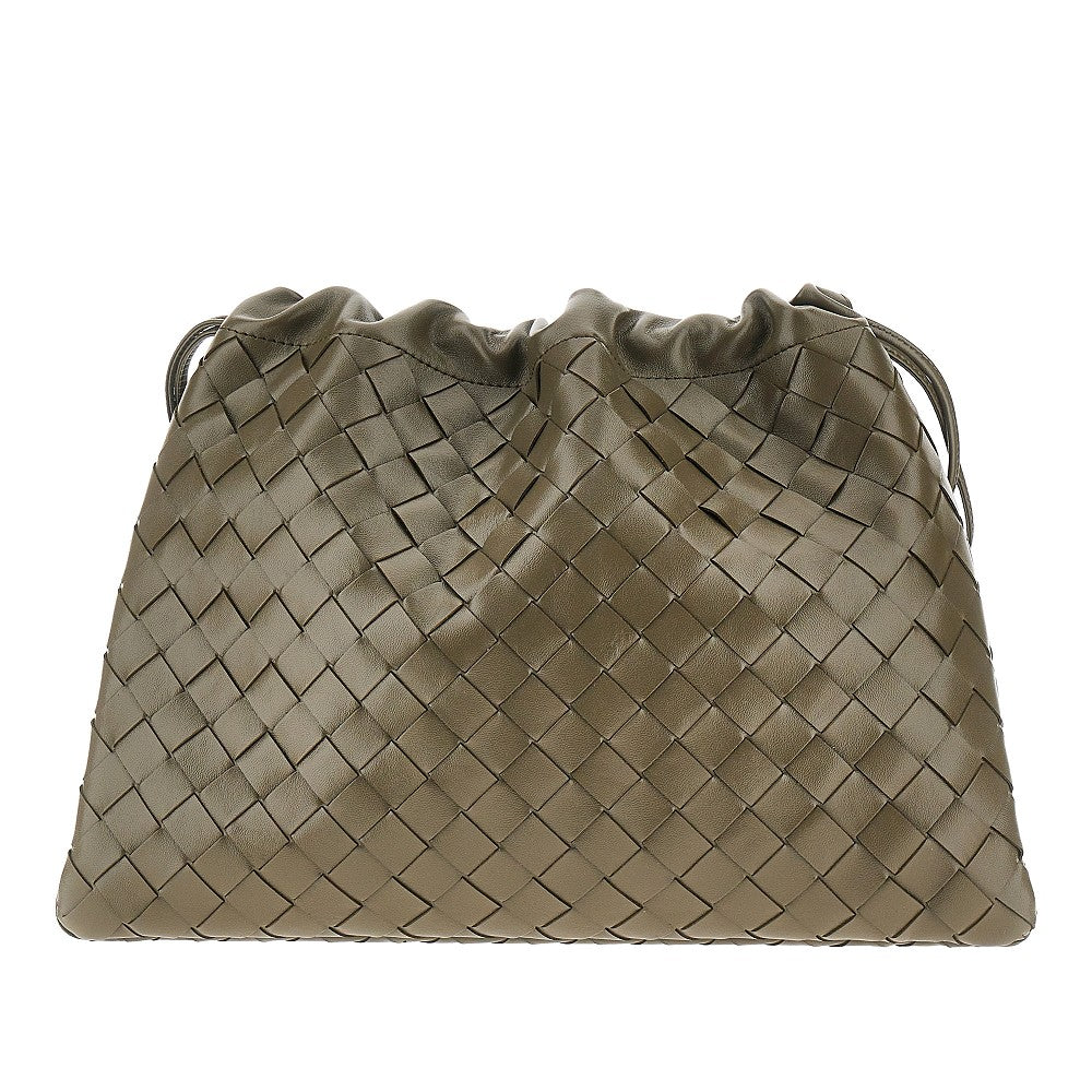 Leather medium 'Dustbag' bag