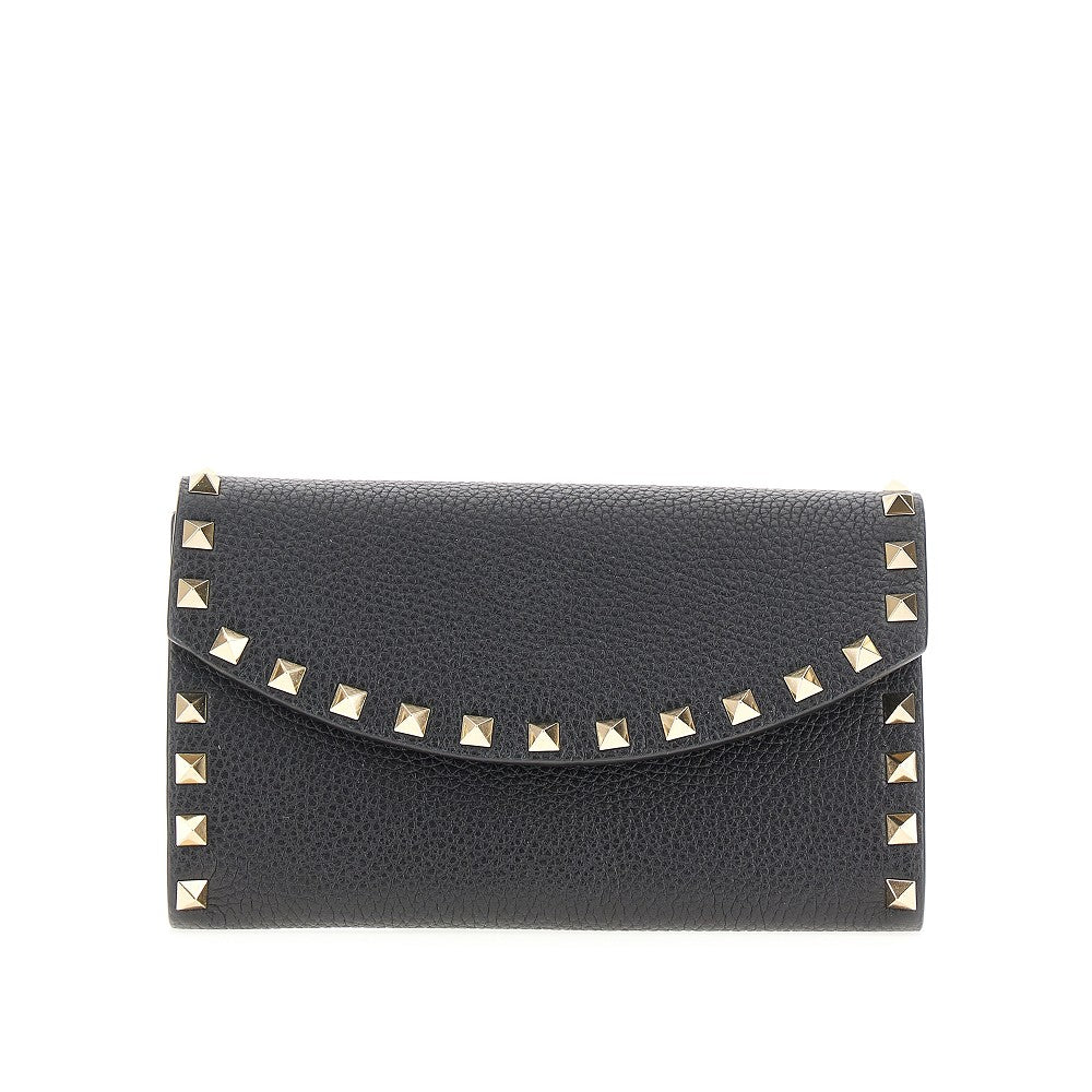 Grained leather clutch/wallet