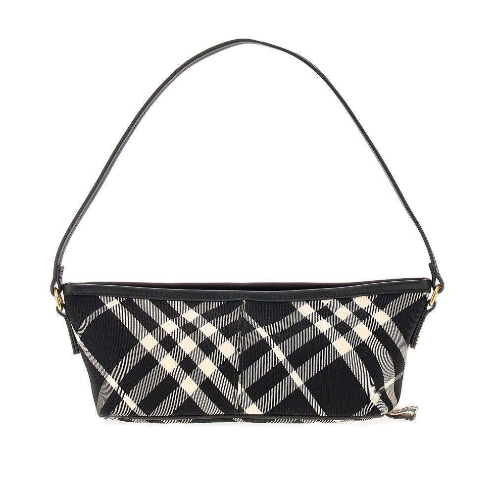 Mini bag in tessuto Check