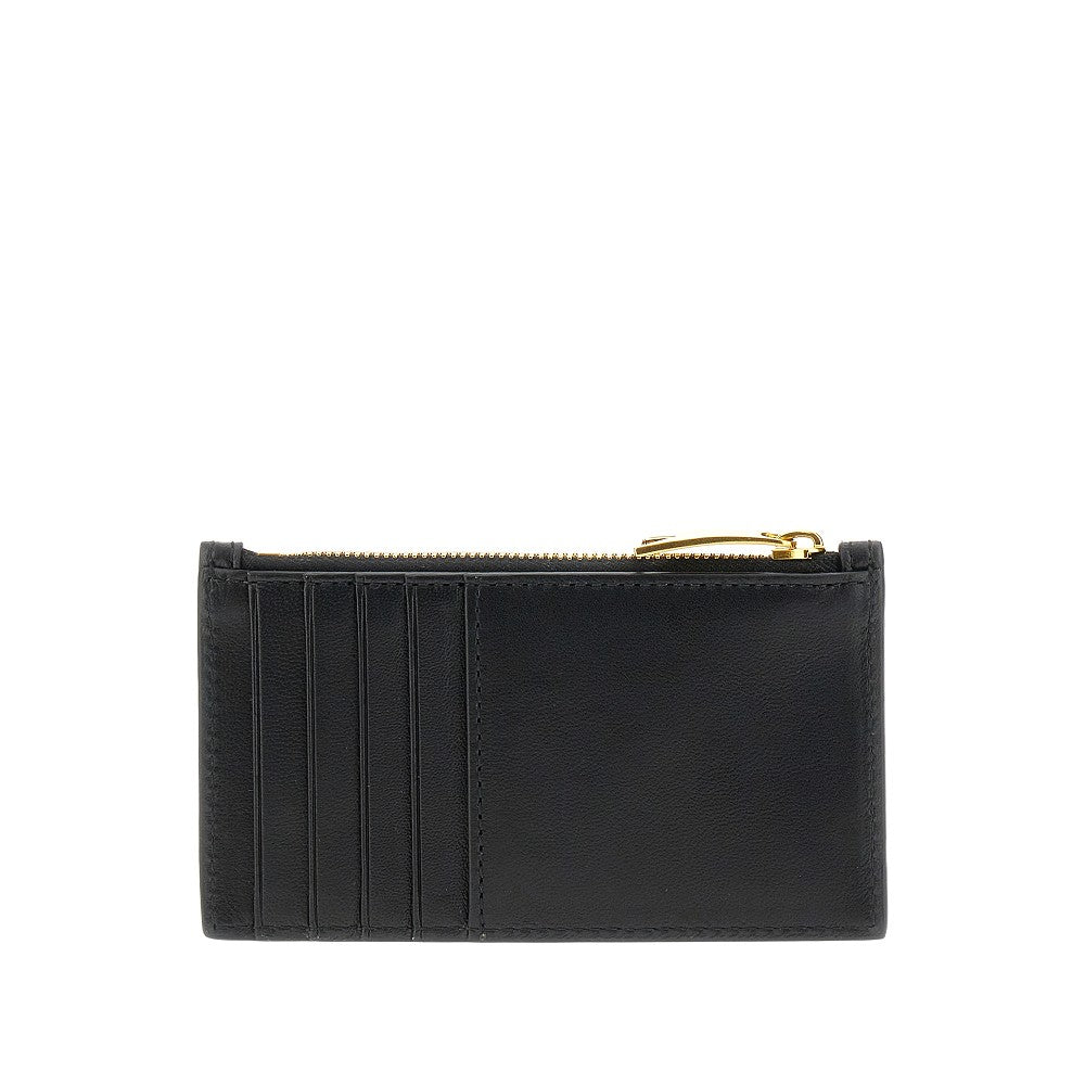 Pouch portacarte in nappa Intrecciato