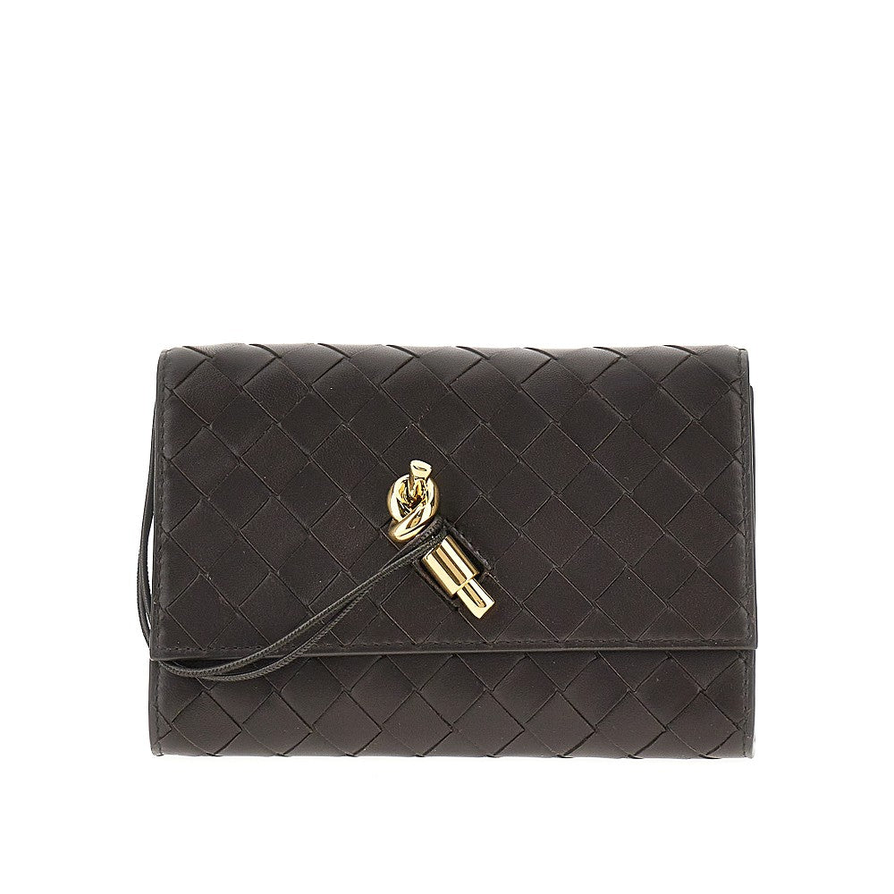 Pochette 'Andiamo' in nappa Intrecciato