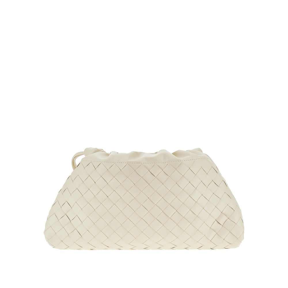 Pochette 'Notte' in pelle Intrecciato