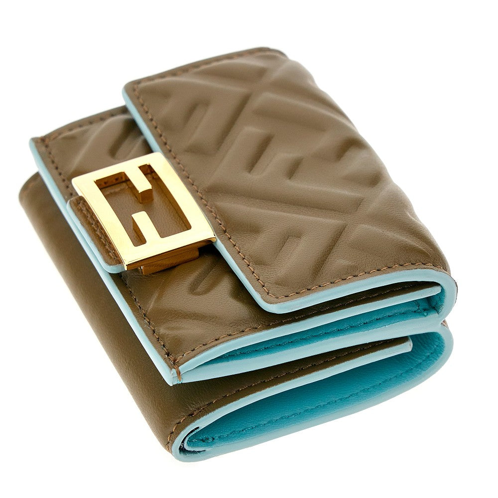 Micro portafoglio trifold Baguette