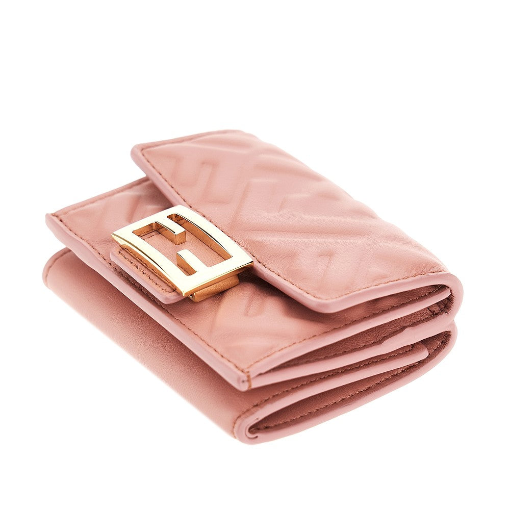 Micro portafoglio trifold Baguette