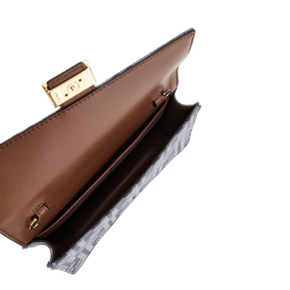 Jacquard FF fabric 'Baguette' clutch